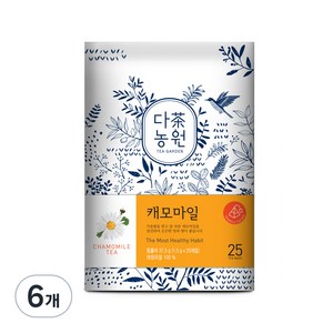 다농원 캐모마일티, 1.5g, 25개입, 6개