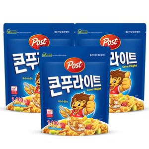 포스트 콘푸라이트 시리얼, 1.1kg, 3개