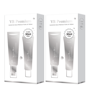 나인위시스 VB 프리미엄 톤업크림 50ml+30ml, 화이트, 2개, 80ml