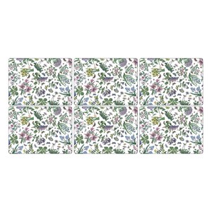 [쿠팡수입] 포트메리온 보타닉 가든 친츠 테이블매트 세트 6p, 30.5 x 23 cm, 6개