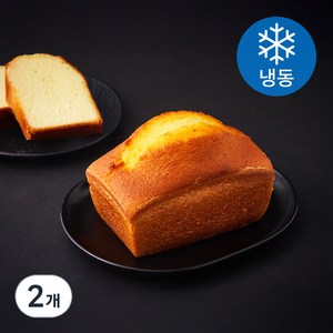 한스케익 상큼 레몬 파운드 (냉동) + 쇼핑백, 290g, 2개