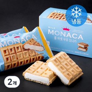 폴바셋 우유 모나카 (냉동), 140ml, 3개입, 2개