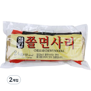 칠갑농산 쫄면사리, 2kg, 2개