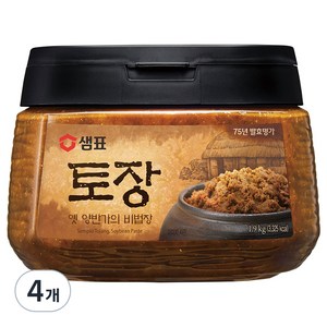 샘표 토장, 1.9kg, 4개