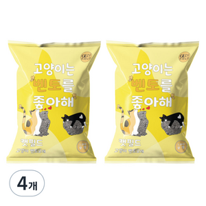 캣필드 고양이 벤토모래, 7kg, 4개, 무향