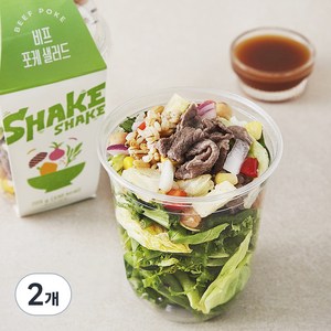 쉐이크 비프 포케 샐러드, 205g, 2개