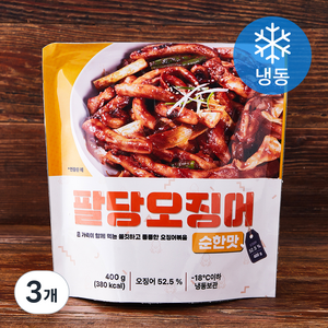 팔당오징어 순한맛 (냉동), 400g, 3개