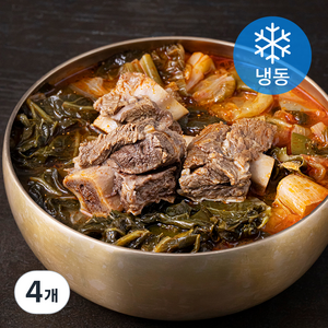 사미헌 얼큰 우거지 갈비탕 (냉동), 780g, 4개