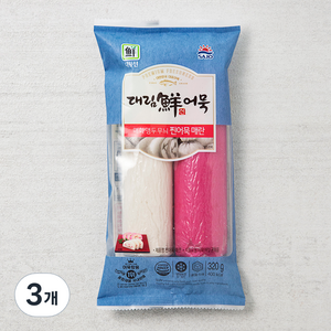 대림선 찐 어묵 매란, 320g, 3개