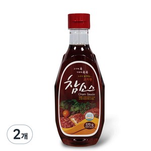 참 우리식품 고기엔 참소스, 570g, 2개