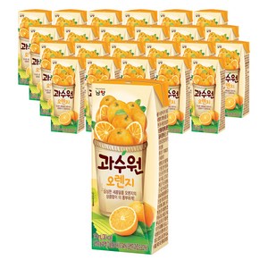 남양과수원 오렌지, 190ml, 24개