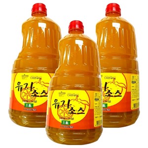 이엔푸드 유자 소스, 1.8L, 3개