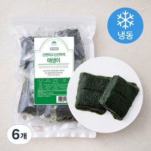 산골어부 간편한 매생이 (냉동), 500g(5개입), 6개