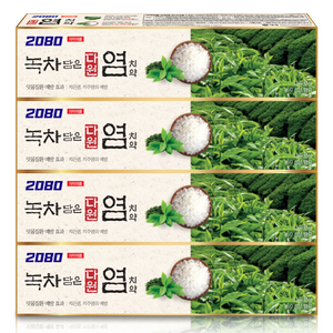 2080다원염치약, 120g, 4개