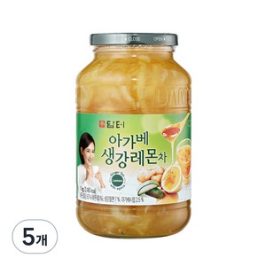 담터 아가베생강레몬차, 1kg, 1개입, 5개