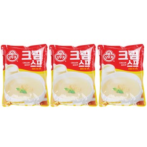 오뚜기 크림스프, 1kg, 3개