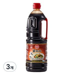 해표 굴소스, 2kg, 3개