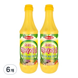 움트리 해파리 양념 소스, 930g, 6개