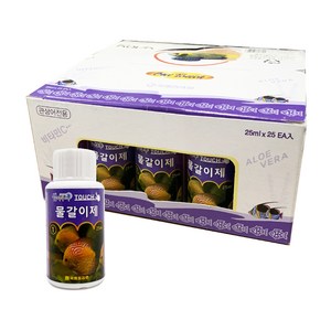 샘아쿠아 터치 물갈이제, 25ml, 25개