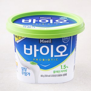 매일바이오 플레인 저지방 요거트, 450g, 1개