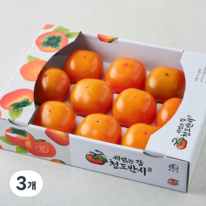 효성팜 청도반시, 1.5kg(9~12입), 3개