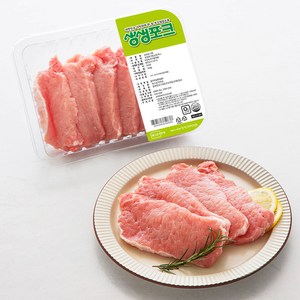 생생포크 등심 돈까스용 (냉장) 500g, 1개