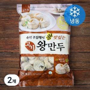 굿프랜즈 고기 왕만두 (냉동), 2800g, 2개