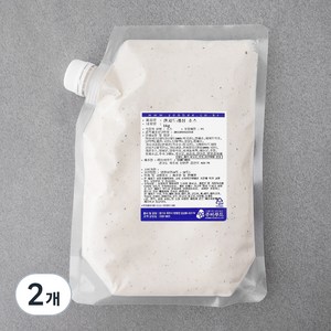 주비푸드 랜치드레싱 소스, 1kg, 2개