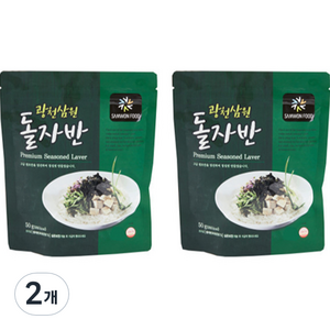 삼원 광천 돌자반 2p, 50g, 4개