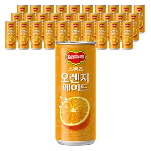 델몬트 스퀴즈 오렌지 에이드, 240ml, 150개