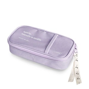 아이코닉 코트니 그랜드 펜 파우치, LAVENDER, 1개