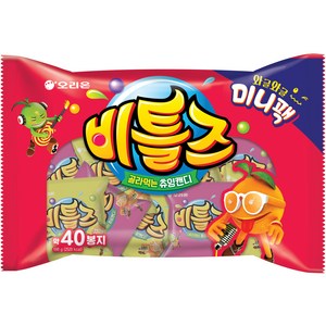 오리온 비틀즈 와글와글 미니팩 40p, 598g, 1개