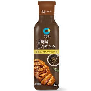 청정원 클래식 돈카츠 소스, 400g, 1개