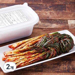 더반찬 쪽파김치, 500g, 2개