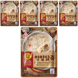 오뚜기 오즈 키친 영양 닭죽, 450g, 5개