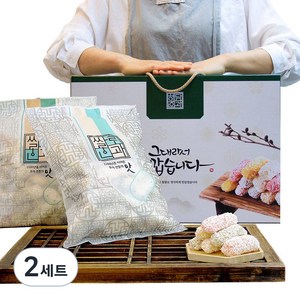 해담한과 찹쌀혼합유과 선물세트, 1kg, 2세트