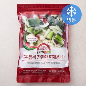 곰곰 고추 듬뿍 간편한 찌개용 채소 (냉동), 500g, 1개