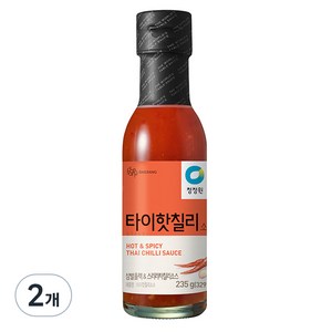 청정원 타이 핫 칠리 소스, 235g, 2개