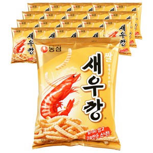 농심 쌀새우깡, 80g, 20개