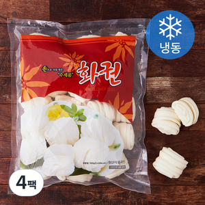 꽃빵 30개입 (냉동), 900g, 4팩