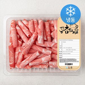 전통참돼지 한돈 대패 목심 구이용 (냉동), 600g, 1개