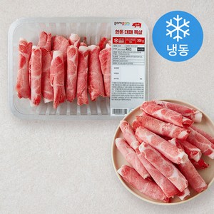 곰곰 한돈 대패 목살 (냉동), 300g, 1개