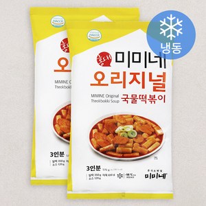 미미네 오리지널 국물떡볶이 (냉동), 570g, 2개