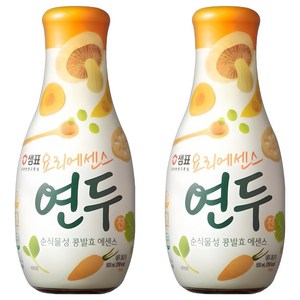 샘표 요리에센스 연두 진, 500ml, 2개