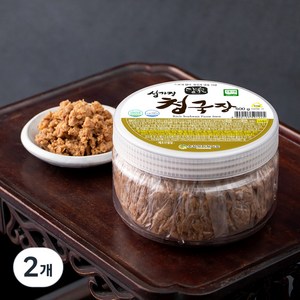 담가 전통 청국장, 500g, 2개