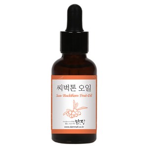 맑을담 씨벅톤 오일, 30ml, 1개