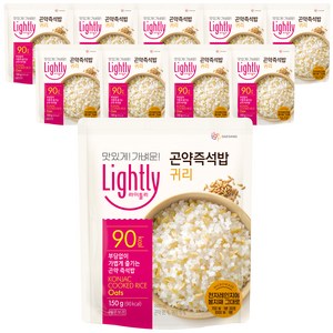 라이틀리 곤약즉석밥 귀리, 150g, 10개