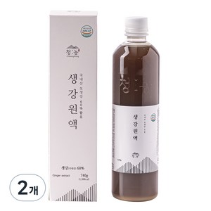 청농 생강원액, 600ml, 1개입, 2개