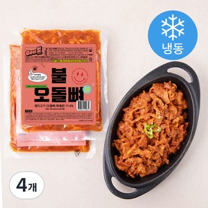 고기얌 불오돌뼈 (냉동), 4개, 250g