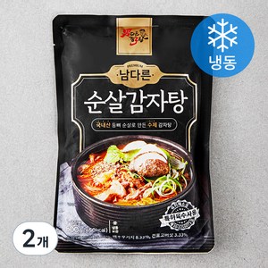 남다른 순살 감자탕 (냉동), 2개, 600g